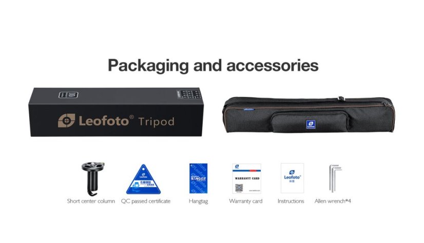Leofoto - karbonový stativ Mr.O LO-224C + BV-1R (3kg/170cm)