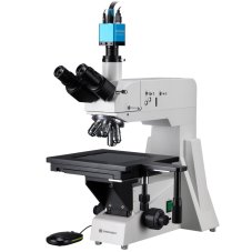 BRESSER Science MTL 201 50-800x - metalurgický + kamera MikroCam MINI Full HD HDMI