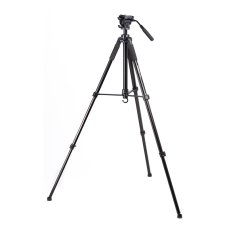 Stativ Bresser TR-688V - max. výška stativu bez vysunuté středové osy je 137cm, s vysunutou osou 171cm