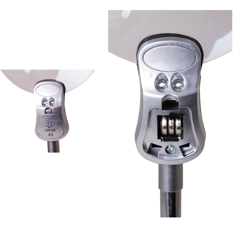 Lupa Levenhuk Zeno Desk D 5 (2x/107mm, 6x/24mm)