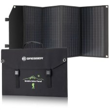BRESSER Mobile Solar Charger 120 Watt - USB a DC output