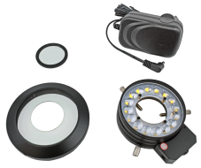 Kruhový osvit 16 LED - polarizační sestava pro stereomikroskopy