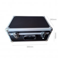 Hliníkový kufřík pro mikroskopy - (střední velikost) - černý