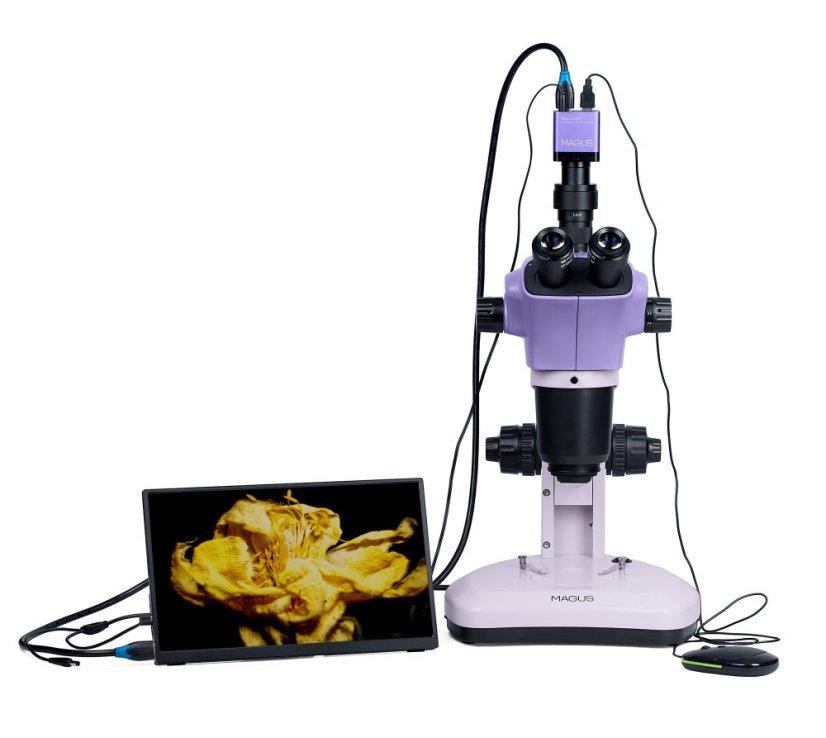 Magus Stereo 9T 7-63x zoom stereo + kamera + LCD