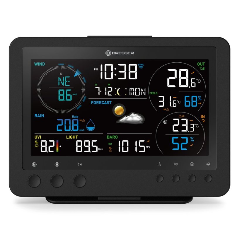 BRESSER 8-in-1 Wi-Fi Professional meteostanice Bise