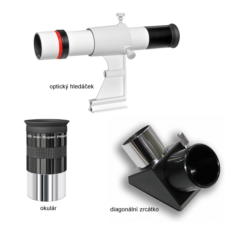 Bresser AR 90/500 EQ-3 + sluneční filtr