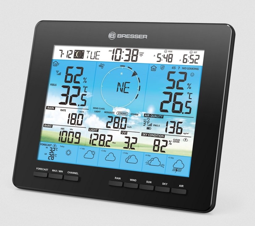 BRESSER 6-Day 4CAST PRO WLAN - meteostanice