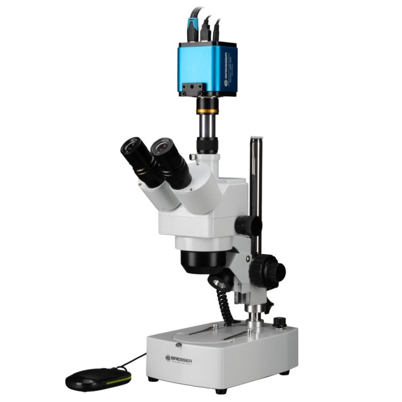Bresser Advance ICD 10x-160x, LED + kamera MikroCam PRO HDMI Autofocus