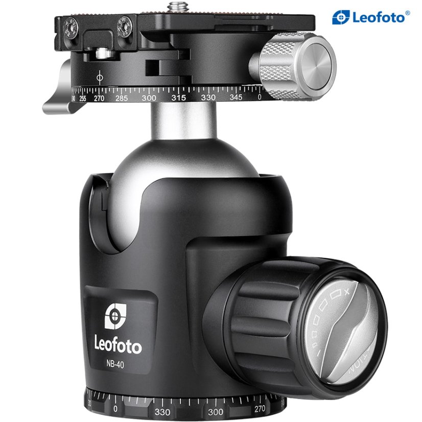 Leofoto - kulová hlava NB-40 + NP-50 (25kg) dual panorama