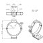 ZWO - objímka pro kamery - průměr 90mm