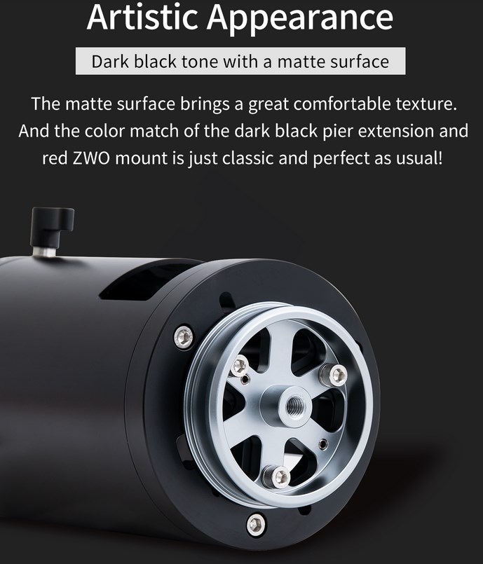 ZWO nástavec PE200 ke stativu TC40 pro montáž AM5