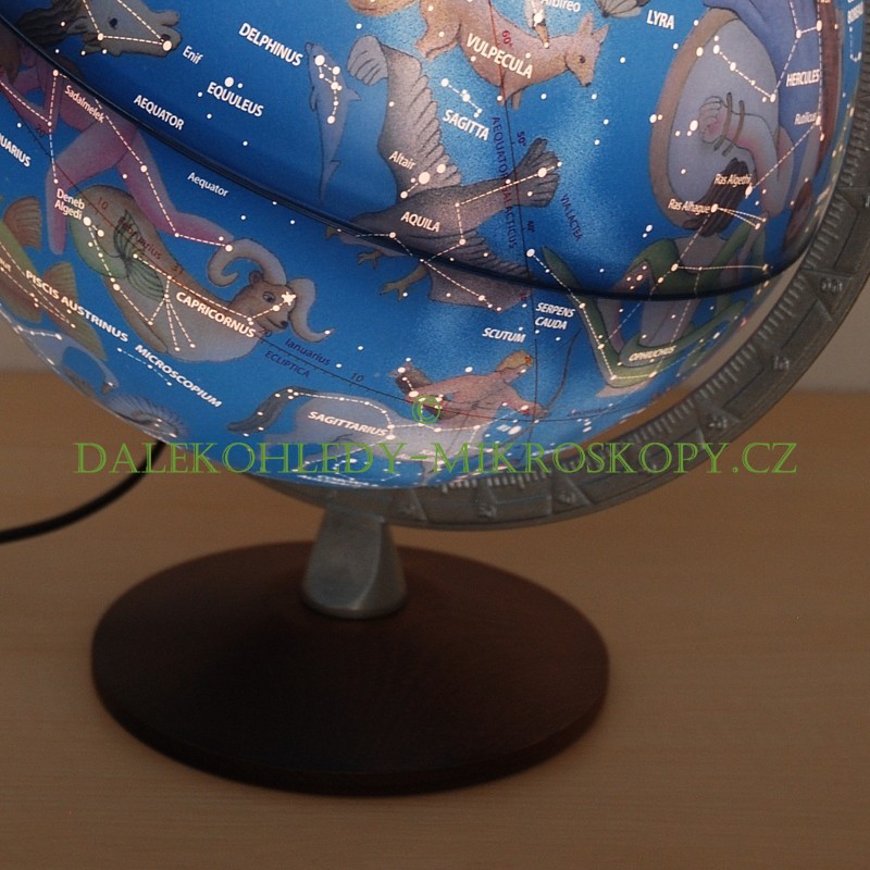 Globus Räthgloben 1917 Globe Night sky 30cm