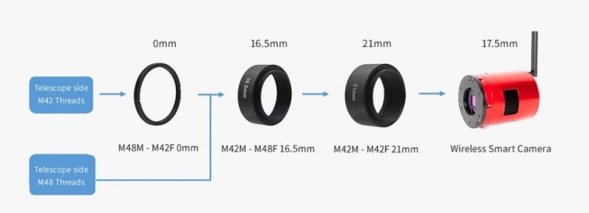 Kamera ZWO ASI 585MC Air (color) WiFi
