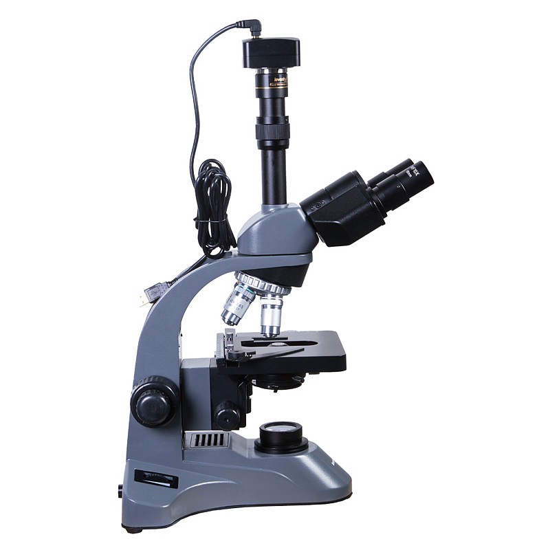Levenhuk trinokulární mikroskop D740T s kamerou 5,1M