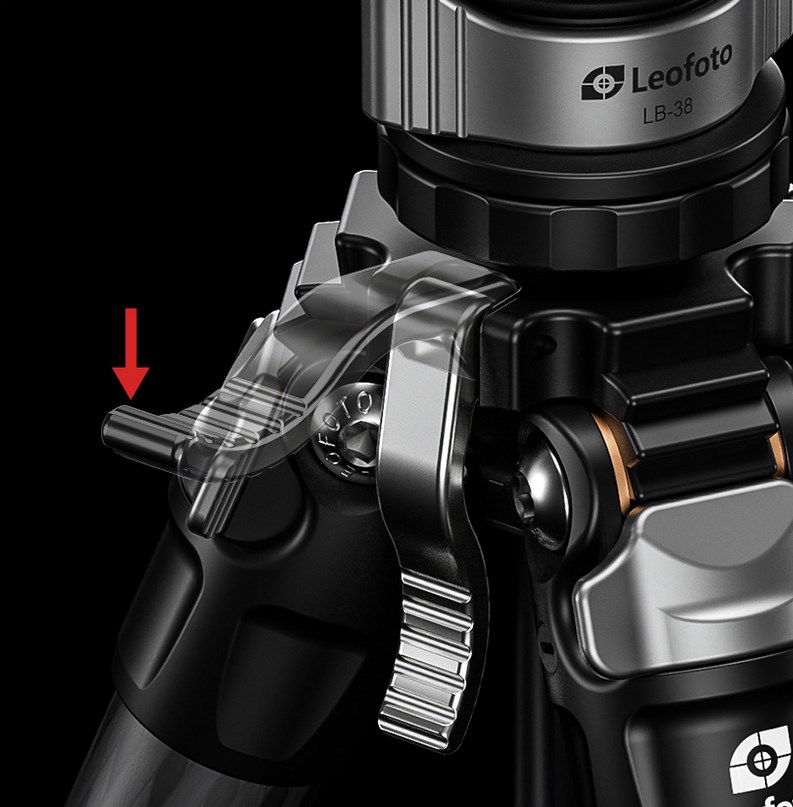 Leofoto - karbonový stativ Mr.Y L224 + hlava BV-0R + LB-38 (3kg/142cm)