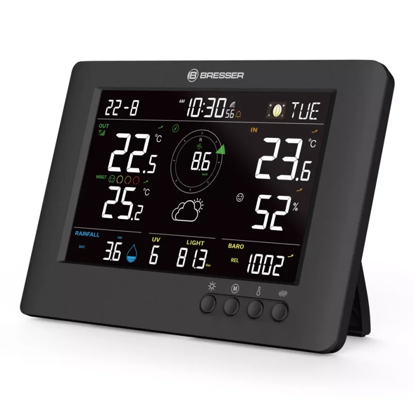 BRESSER 8-in-1 ClearViewTB meteostanice