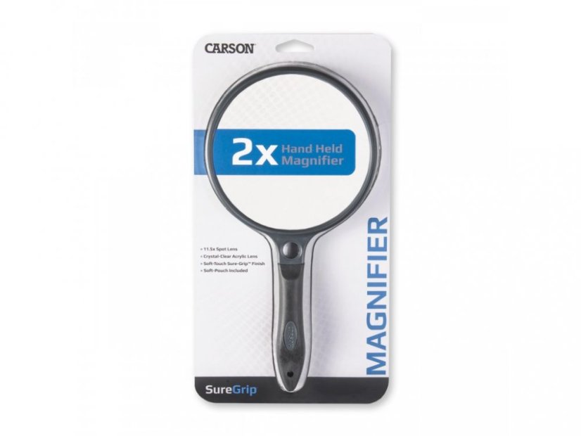 Carson SureGrip Lupa na čtení (2x;11,5x) SG-14L