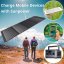 BRESSER Mobile Solar Charger 120 Watt - USB a DC output