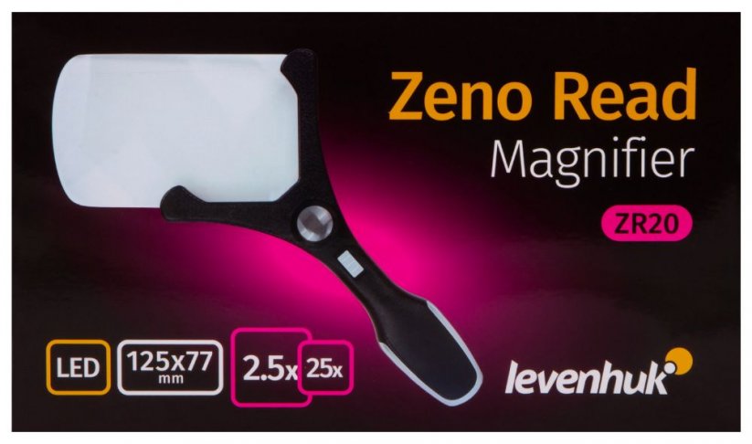 Lupa Levenhuk Zeno Read ZR20 2,5x / 25x