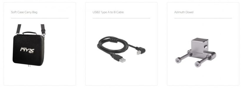 PegasusAstro NYX-101 montáž s harmonickým převodem