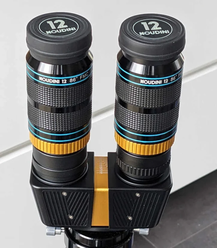 Okulár Houdini 12mm 86° 1.25"  (s korekcí komy)