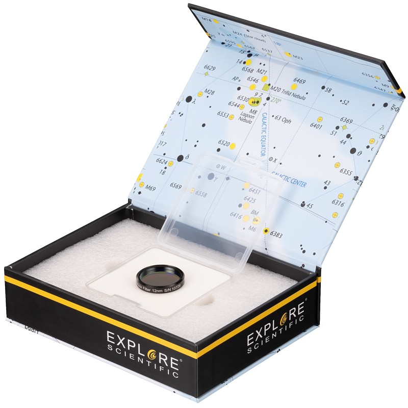 EXPLORE SCIENTIFIC S-II Nebula Filter 12nm (1,25")