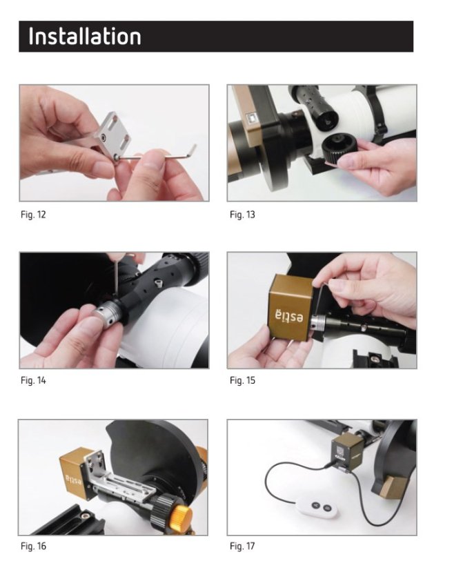 Omegon Pro - motorové ostření Estia