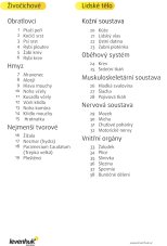 Sada připravených preparátů 80ks