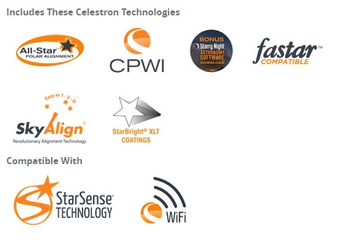 Celestron - CPC 8" SC (203/2032) XLT GPS