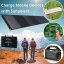 BRESSER Mobile Solar Charger 40 Watt - USB a DC output