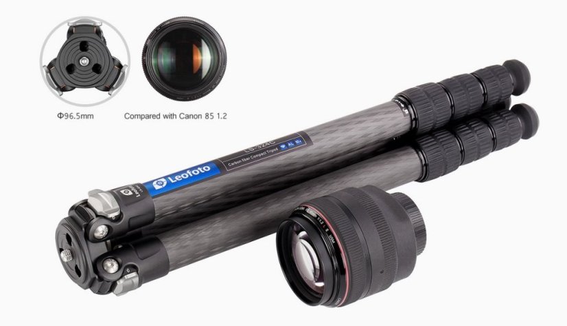 Leofoto - karbonový stativ Ranger LS-324C (15kg/162cm)