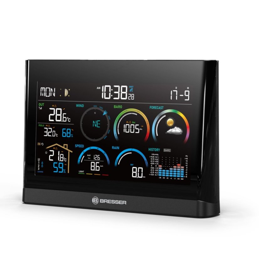 BRESSER Premium Comfort 5-in-1 Professional Home meteostanice
