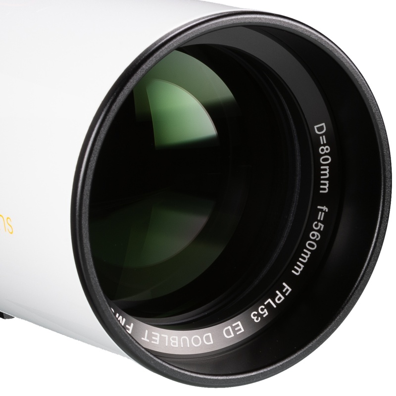 LUNT LS80MT/B1200 / R&P - modulární teleskop na Slunce i hvězdy