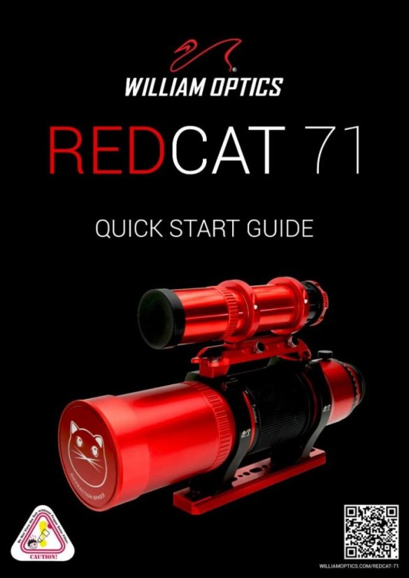 William Optics RedCat 71 Apo 71/350mm OTA