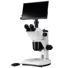 Bresser Science ETD-301 7-63x Trino Zoom + kamera MikroCam MINI Full HD HDMI + LCD monitor