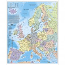 Stiefel politická mapa Evropy