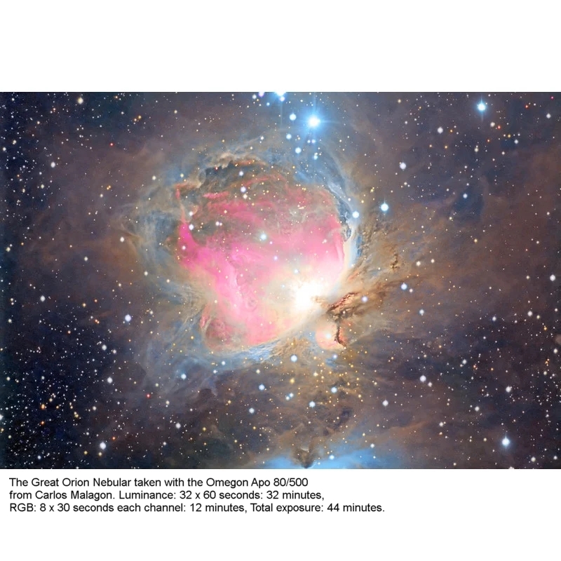 Omegon Pro APO 80/500 ED Carbon OTA