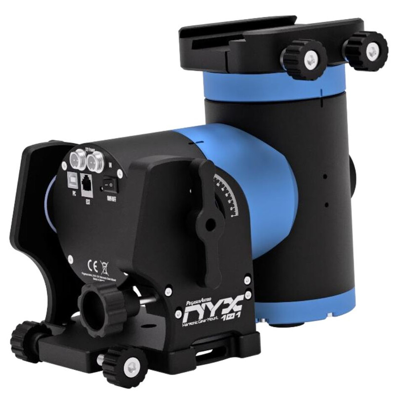 PegasusAstro NYX-101 montáž s harmonickým převodem