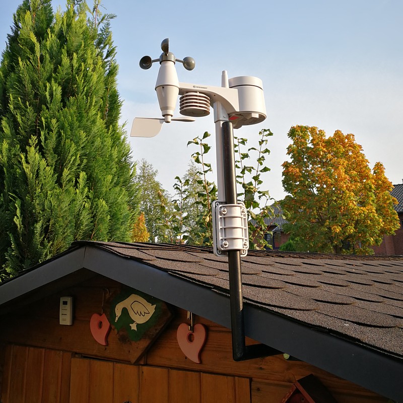 Meteostanice BRESSER Weather Center 5-in-1 (černá)