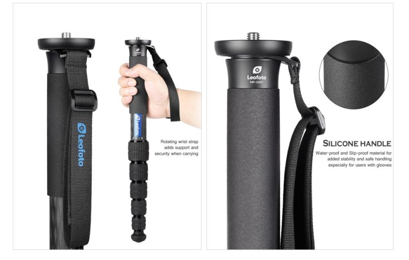 Leofoto - monopod MP-284-C (18kg/53-165cm)