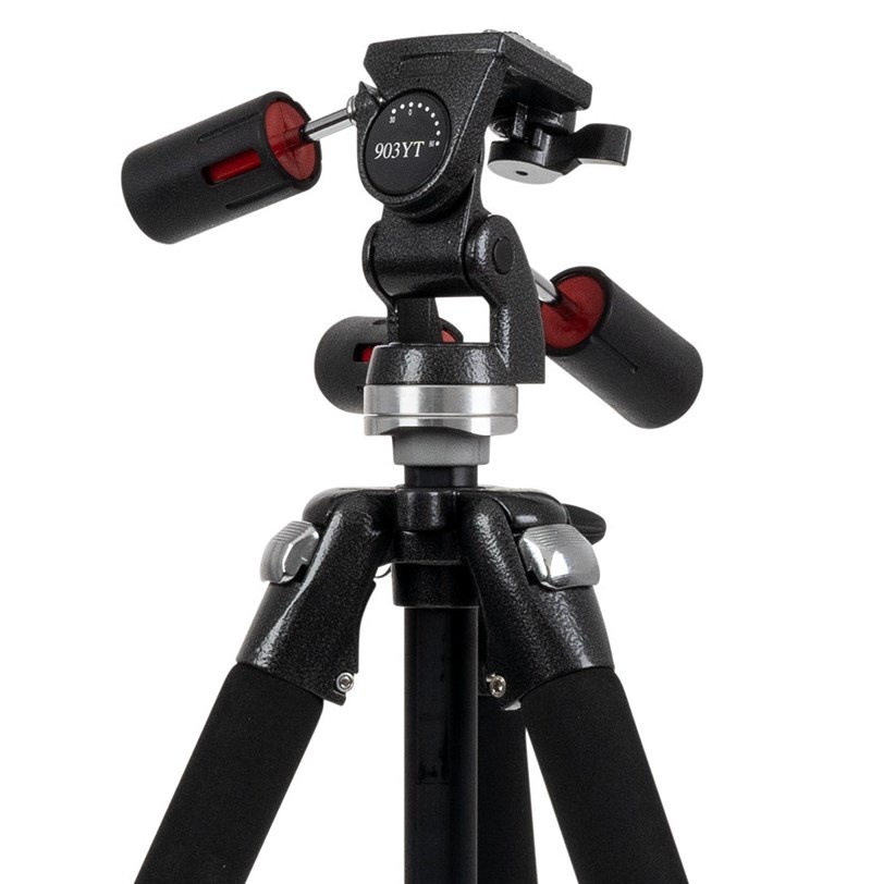 Omegon Titania 600 aluminium stativ - 3D Pan hlava (9kg/171cm)