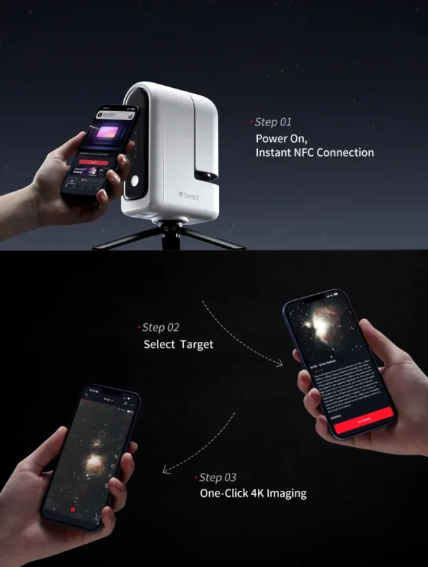 ZWO Seestar S30 PRO ED APo 30/160mm f/5.3