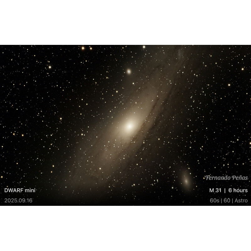 DWARF mini Smart teleskop AP 30/150