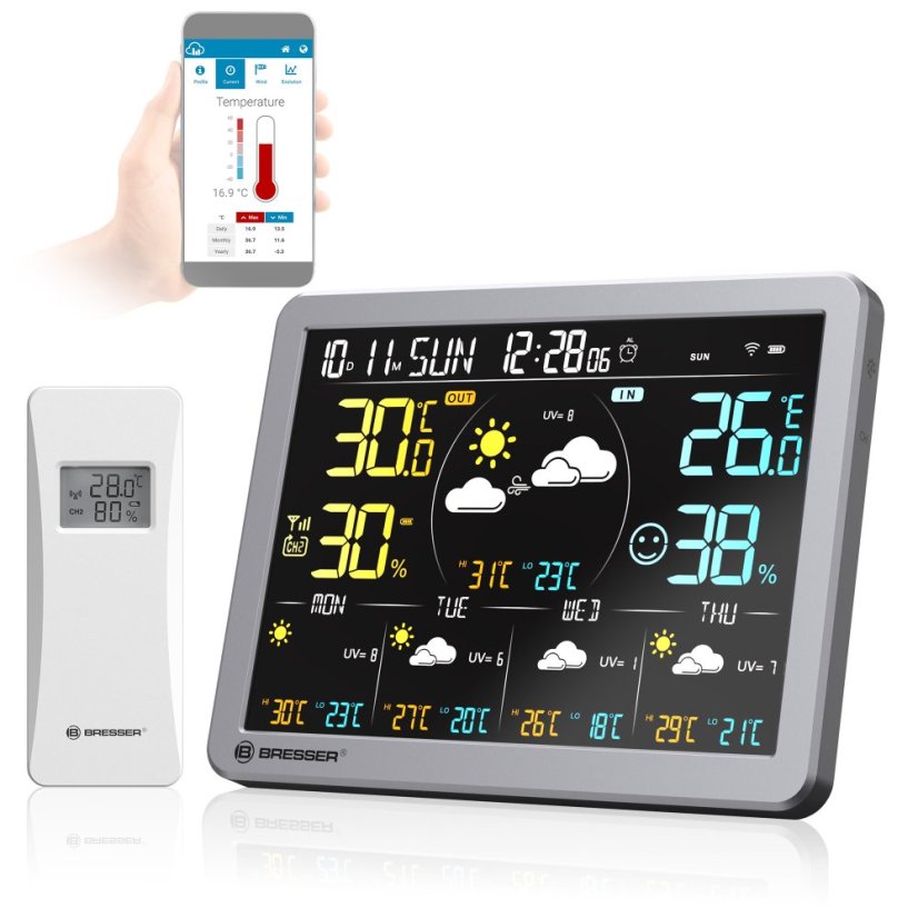 BRESSER Smart Home 4CAST SG - meteostanice