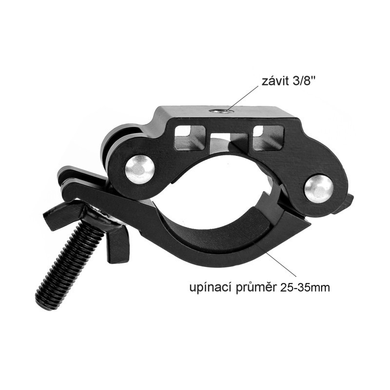 Bresser - univerzální spona JM-01 35mm, 3/8"(F) závit