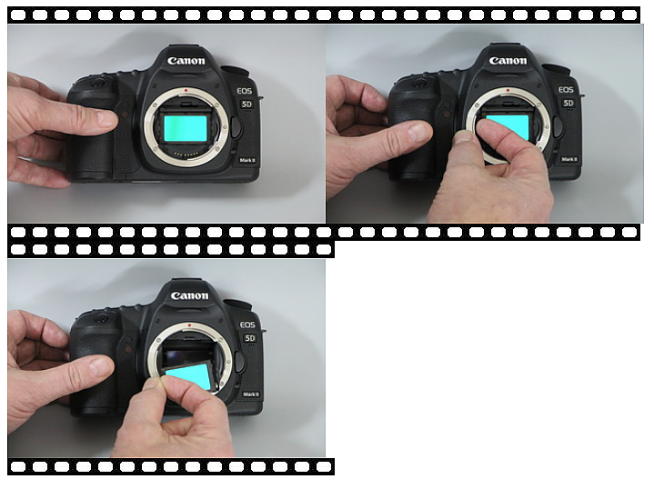 Postup vyjmutí filtru