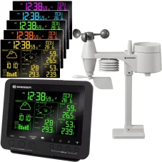 BRESSER 5-in-1 Professional meteostanice s měnitelnými barvami na displeji