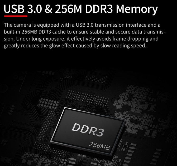 Kamera ZWO ASI 676 MC (color)