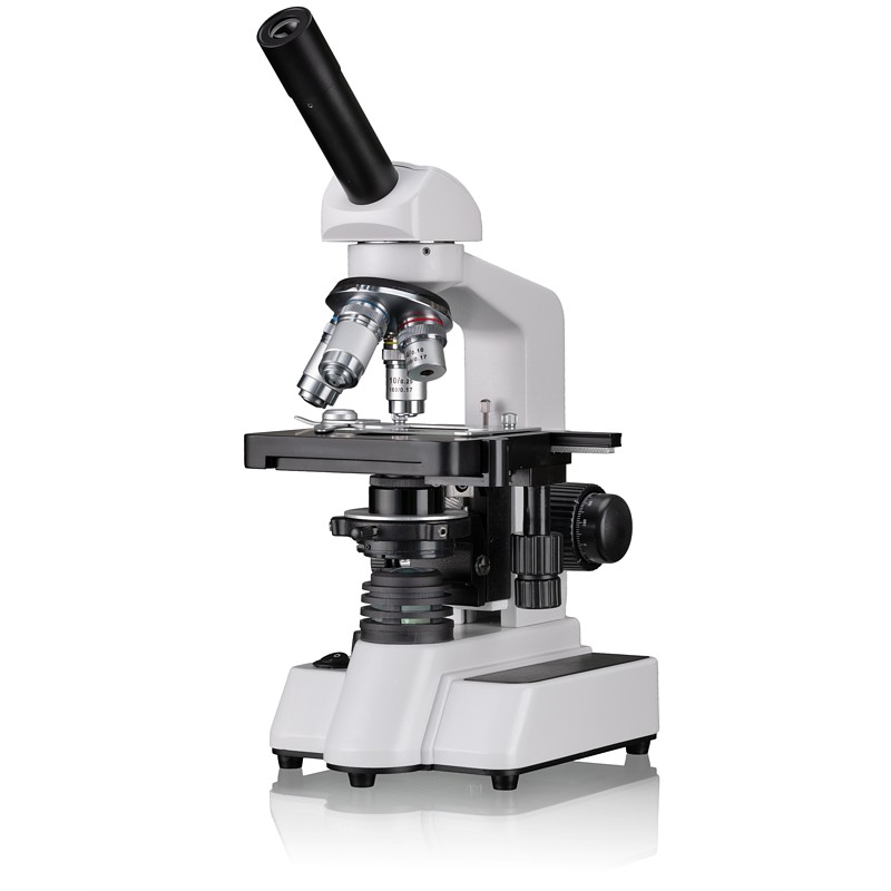 Mikroskop Bresser Erudit DLX 40x-1000x + int. akumulátor