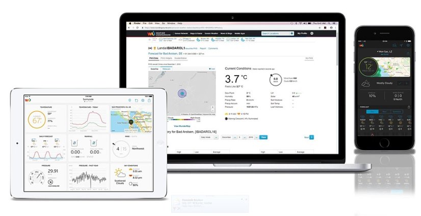 Meteostanice BRESSER 5in1 WiFi - barevný displej (černá)